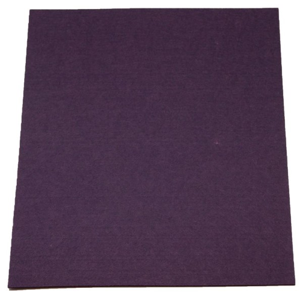 3,0 mm Filzplatten TRENDY -37,5 cm x 50 cm-Pflaume