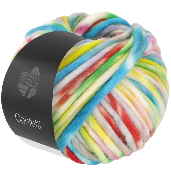 Confetti von LANA GROSSA-Flieder-Blauviolett-Rost