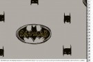 Batman-Baumwolle-grau