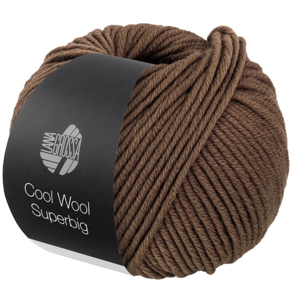 Cool Wool Superbig-Graubraun