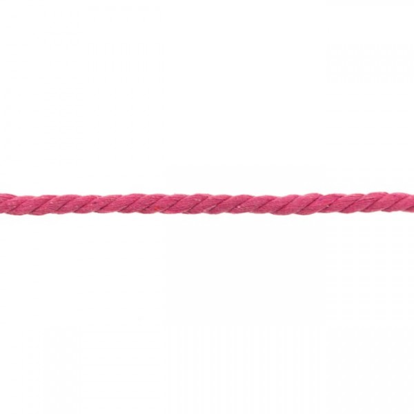 Geflochtene-Baumwollkordel-8 mm-Pink