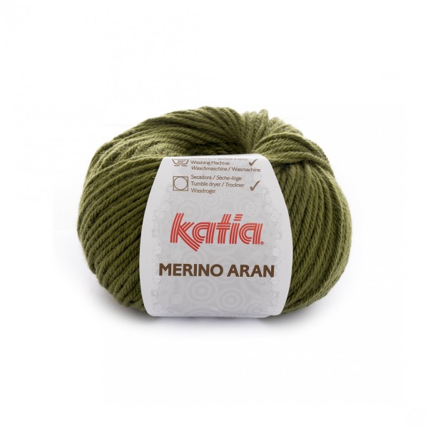 Merino-Aran-Wolle-Grün2