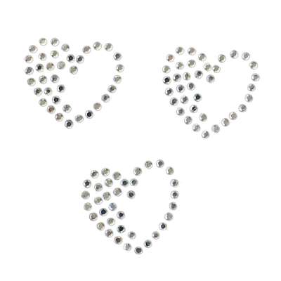 Mono-Quick Aufbügel-Applikation Weiß - 1x1 Cm, Zum Verzieren Oder Ausbessern Von Kleidung