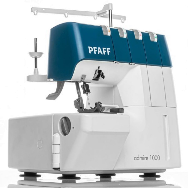 PFAFF® admire™ 1000 – Kompakte Overlockmaschine mit 16 Stichen, Differentialtransport & professionel