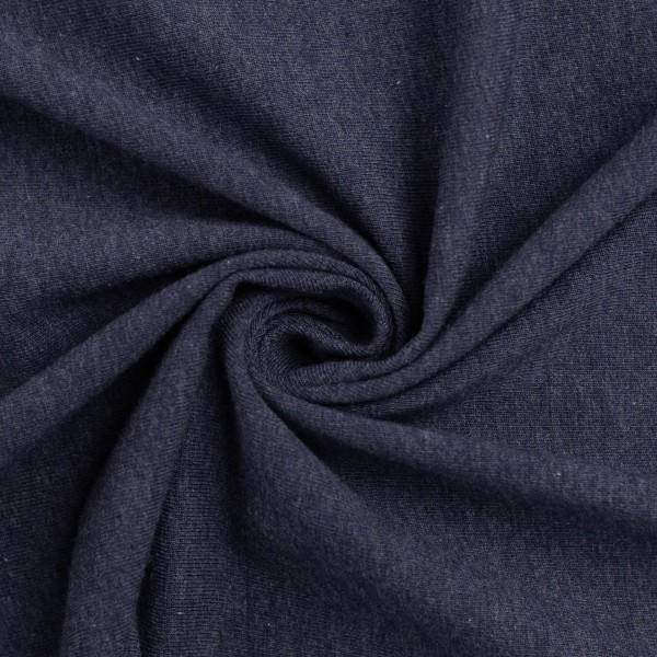 Sweat Eike Melange Dunkelblau 1598