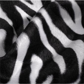 Fellimitat ANIMAL Velour Zebra
