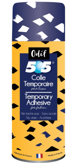 ODIF 505 Sprühzeitkleber 500 ml – repositionierbarer Textilkleber für Nähen, Quilten & Patchwork