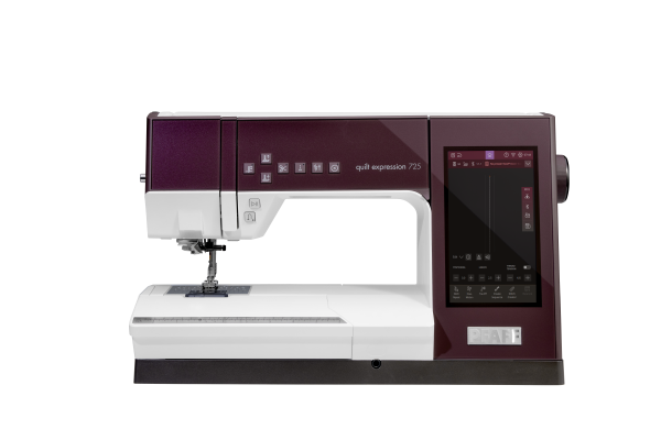 PFAFF® quilt expression™ 725 – Premium Quilt- & Nähmaschine mit Laserführung, IDT™ System & 8-Zoll T
