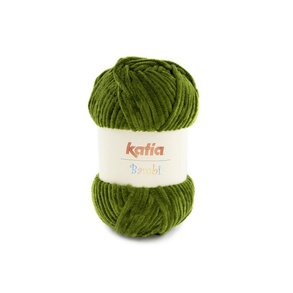 BAMBI Wolle von KATIA-Grün