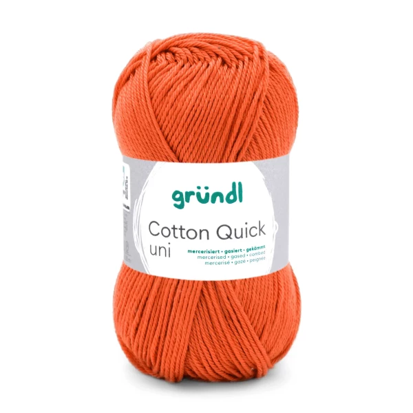 Cotton Quick Uni von gründl-Rostrot