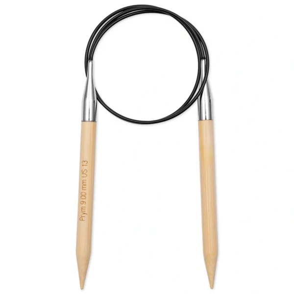 Rundstricknadel Prym 1530, Bambus, 80cm, 9,0mm