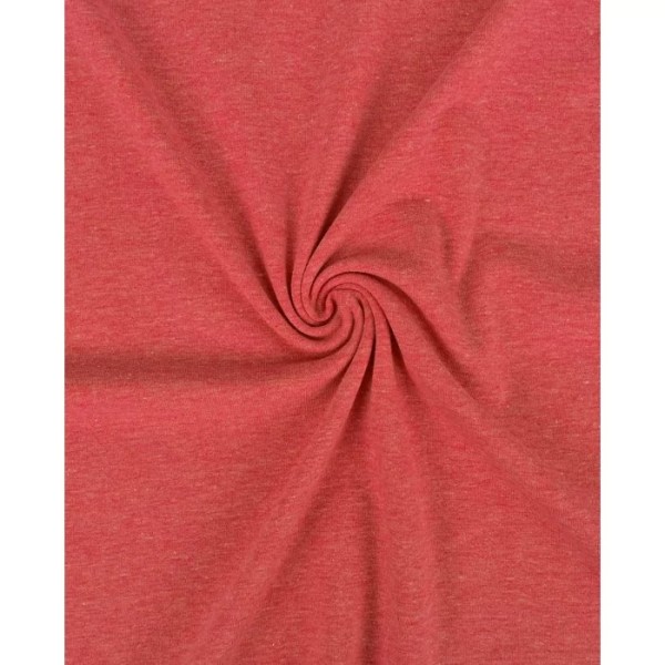 Baumwolljersey YARA Meliert Rot 115