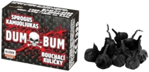vama DumBum XXL Knallerbsen – 20 Stück | Snap Bangers Jugendfeuerwerk F1