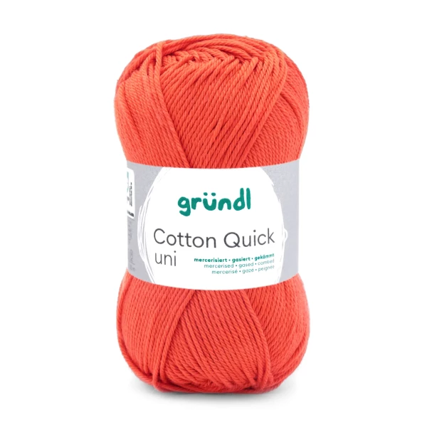 Cotton Quick Uni von gründl-Orange