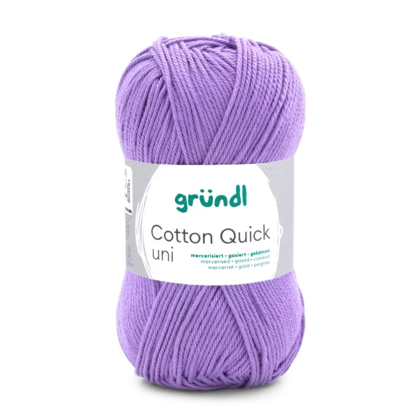 Cotton Quick Uni von gründl-Lavendel