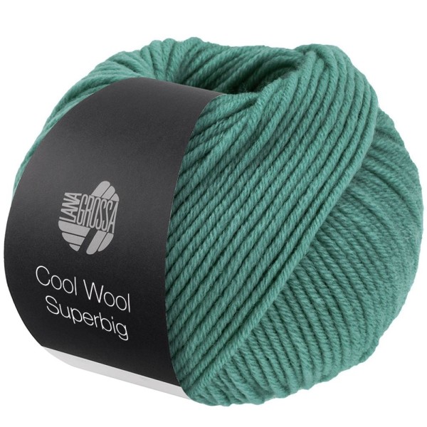 Cool Wool Superbig-Helles Seegrün