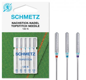 SCHMETZ Topstich/Metallic 130/705 H-N 80-100 5 Ndl.