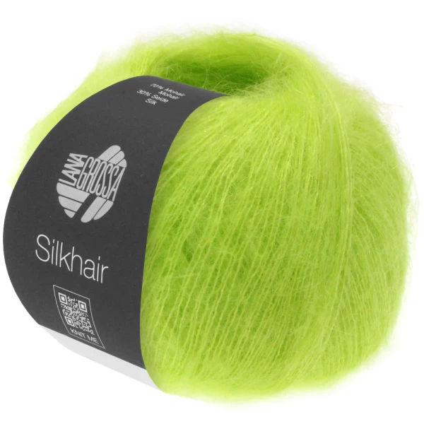 LANA GROSSA Silkhair Signalgrün