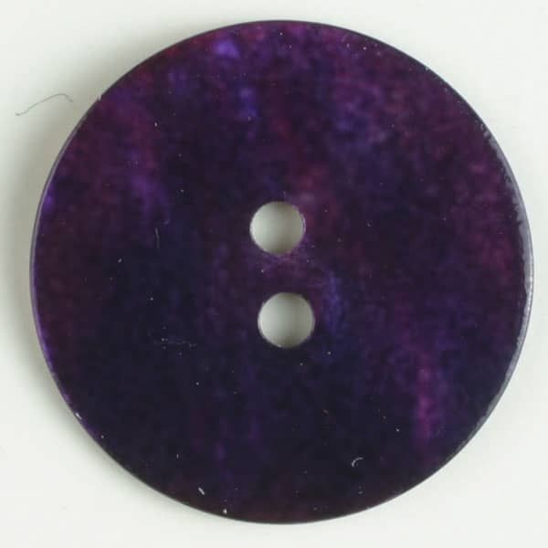 ECHTER PERLMUTTKNOPF - GRÖSSE: 13MM - FARBE: LILA