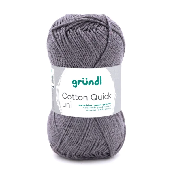 Cotton Quick Uni von gründl-Mausgrau