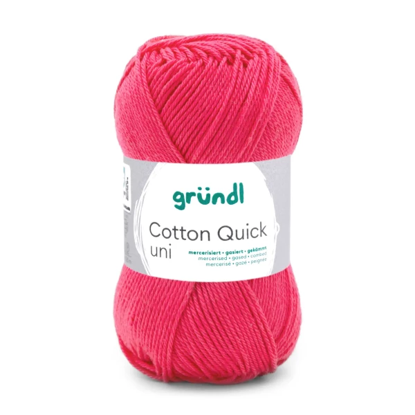 Cotton Quick Uni von gründl-Orangenrot