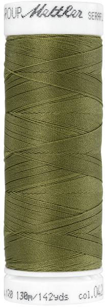 SERAFLEX®-Elastisches Nähgarn-130m-Olive Drap