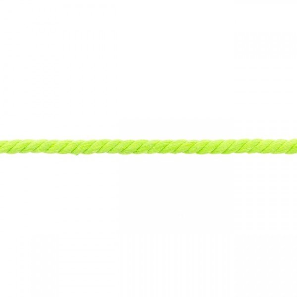 Geflochtene-Baumwollkordel-8 mm-Lime