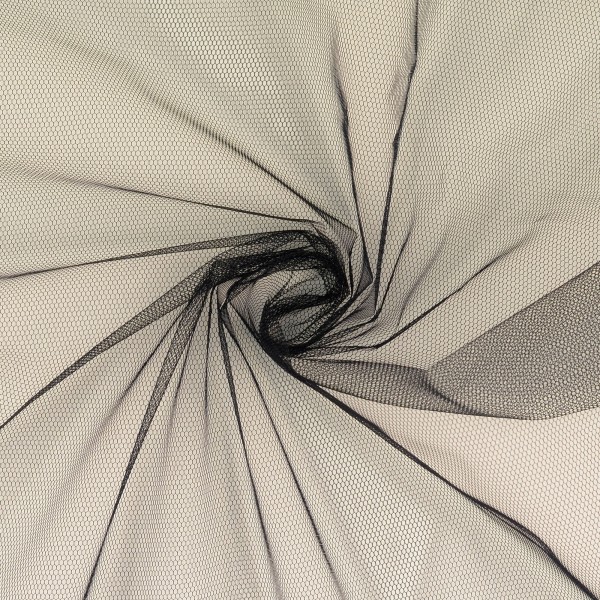 Tüll-Illusion-300 cm Schwarz