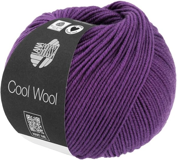 LANA GROSSA Cool Wool Uni Aubergine