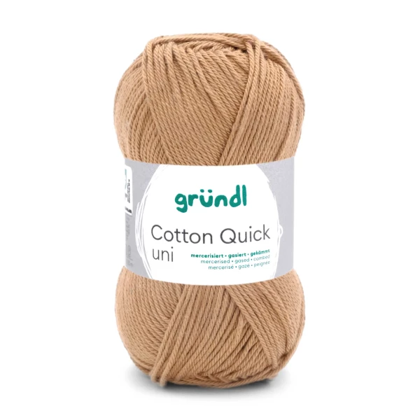 Cotton Quick Uni von gründl-Messing