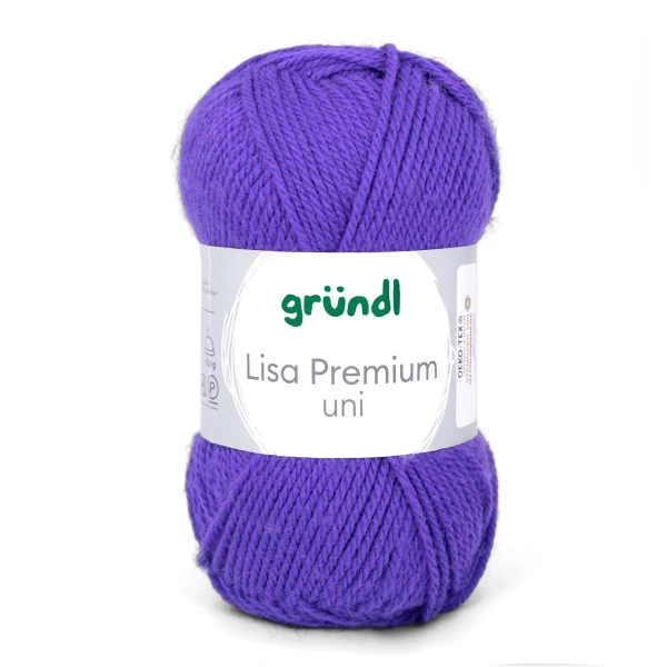 Lisa Premium Uni von gründl-Dunkel Lila