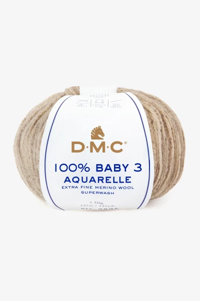 DMC 100% Baby Wolle – Merinogarn für Babys - Aquarelle