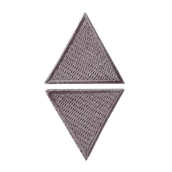 2 Dreiecke grau