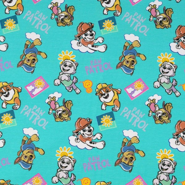 Baumwolljersey Bedruckt Paw Patrol Hündchen
