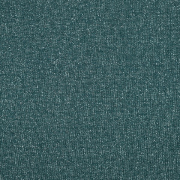 Sweat LUREX Glitzer Dunkles Cyan Silber