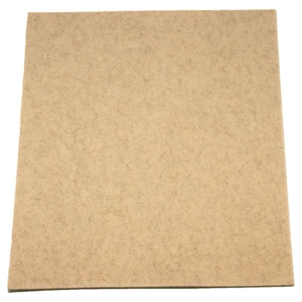 3,0 mm Filzplatten TRENDY -37,5 cm x 50 cm-Beige meliert