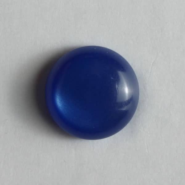 SCHLICHTER PUPPENKNOPF - GRÖSSE: 8MM - FARBE: BLAU
