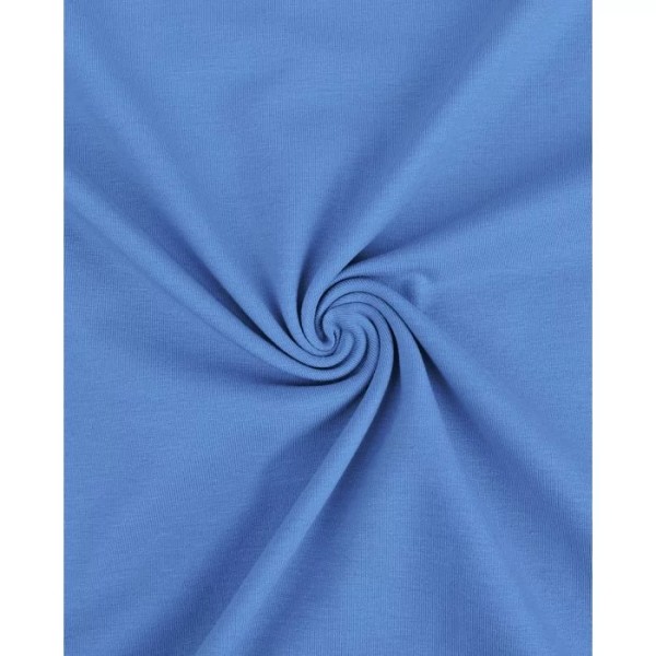 Baumwolljersey YARA Himmelblau 2205