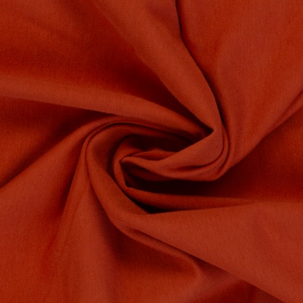 Baumwolljersey Vanessa von Swafing Terracotta 712
