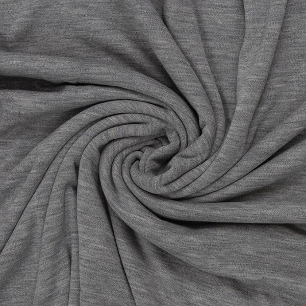 SWAFING MERINO STRICK Grau meliert