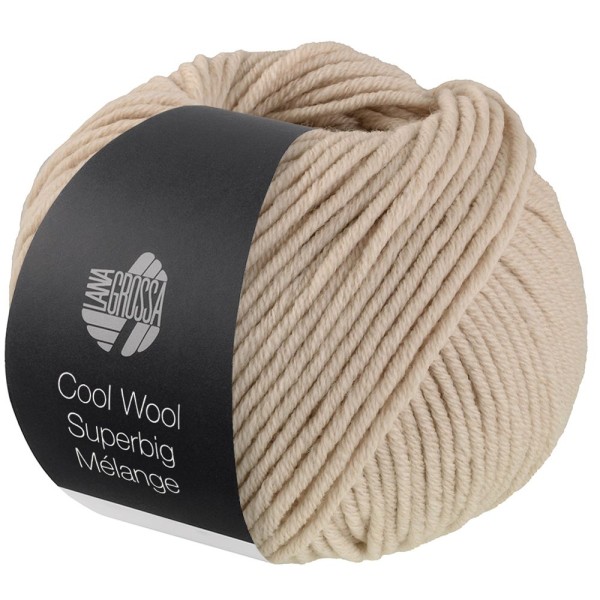 Cool Wool Superbig Melange-Beige