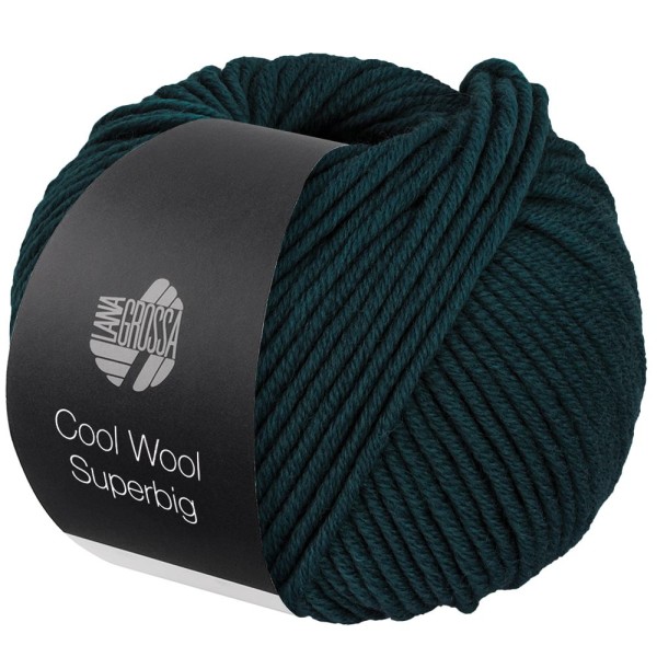 Cool Wool Superbig-Dunkles Petrol