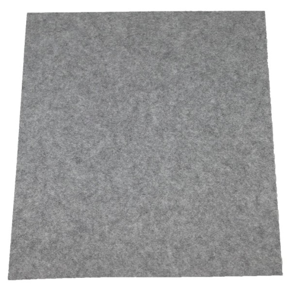 3,0 mm Filzplatten TRENDY -37,5 cm x 50 cm-Hellgrau meliert