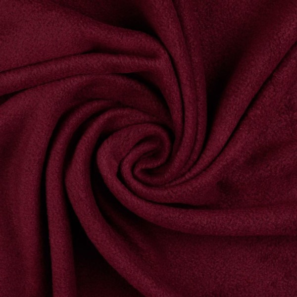 Polarfleece-Antipilling-ARTHUR-Bordeaux Rot