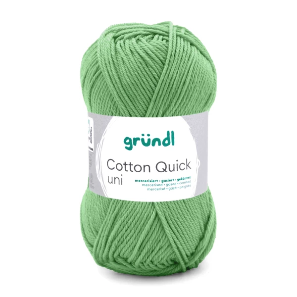 Cotton Quick Uni von gründle-Salbei-10 Stück
