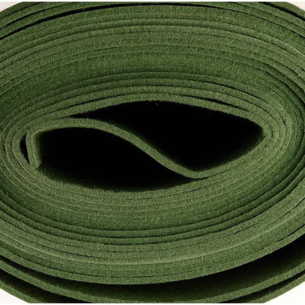 5,0 mm Filz-Carsten-45 cm breit-Grün