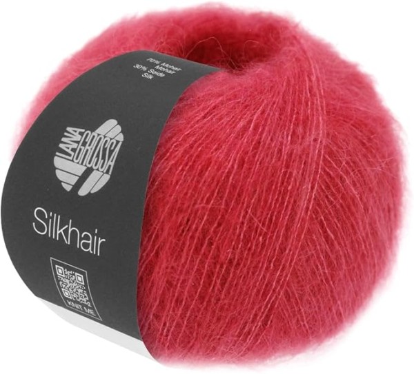 LANA GROSSA Silkhair Bonbonrot