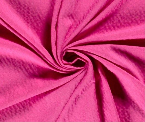 Elastische Bubble Viskose-CRASHY-Fuchsia