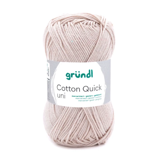 Cotton Quick Uni von gründl-Sand