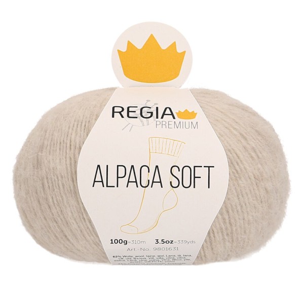 REGIA PREMIUM Alpaca Soft Natur meliert